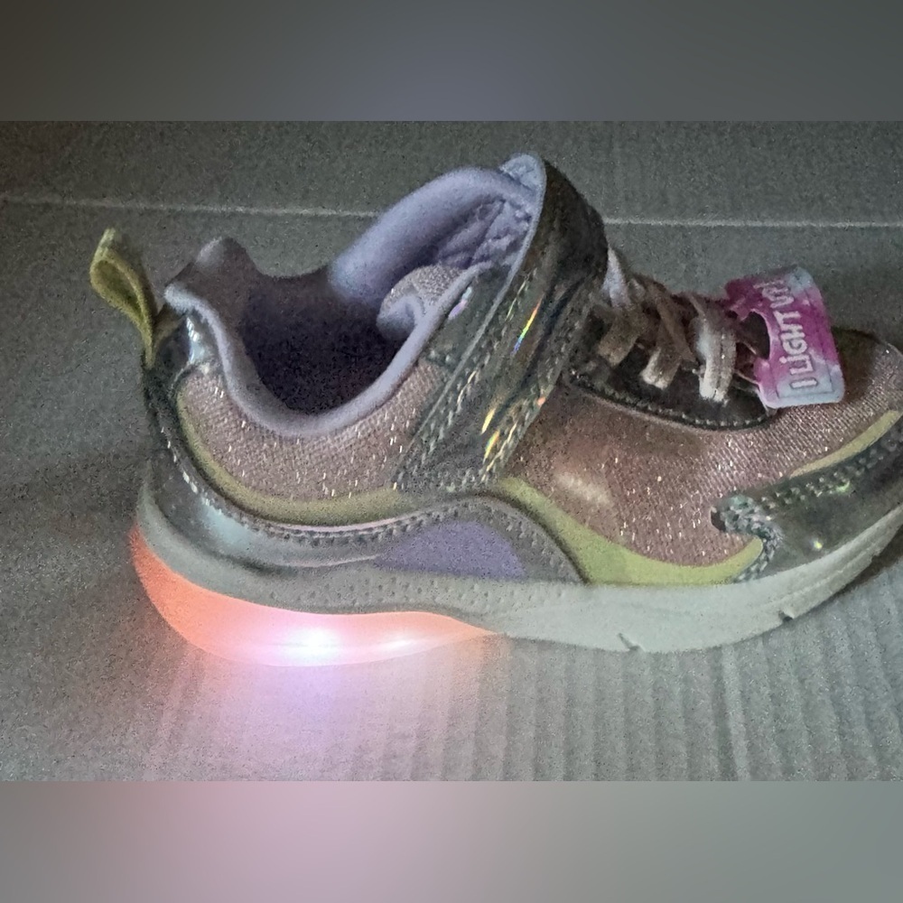 Athletic Works Toddler Girls Light Up
Sneakers -